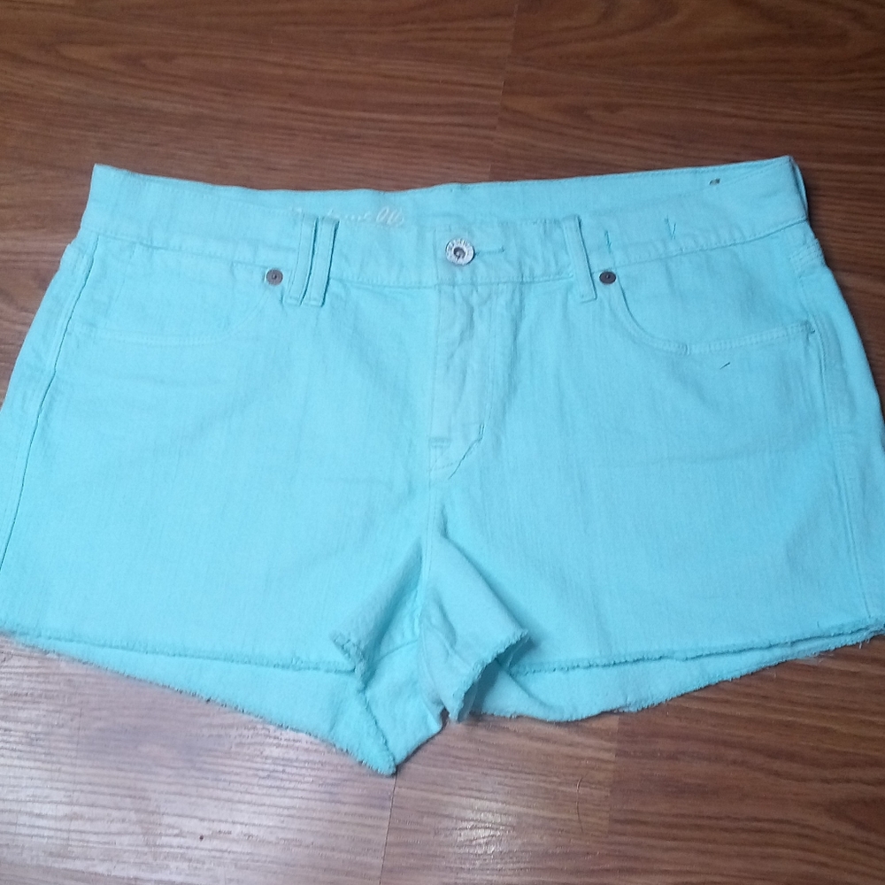 Madewell light blue short jeans - Picture 1 of 4